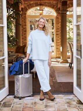 Frank & Eileen Aspen Travel set Effie top Catherine Pants NEW